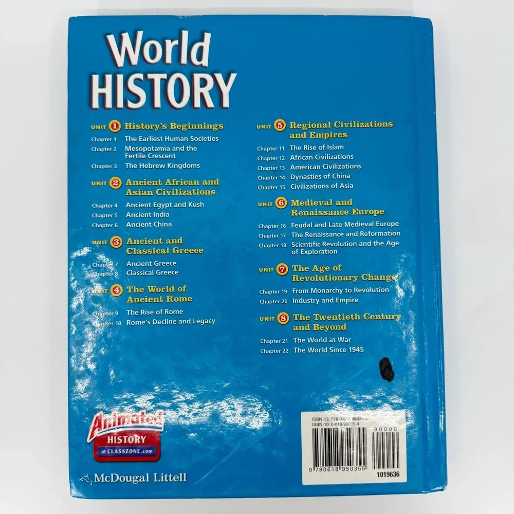 McDougal‎ Littell Middle School World History: Student Edition 2009